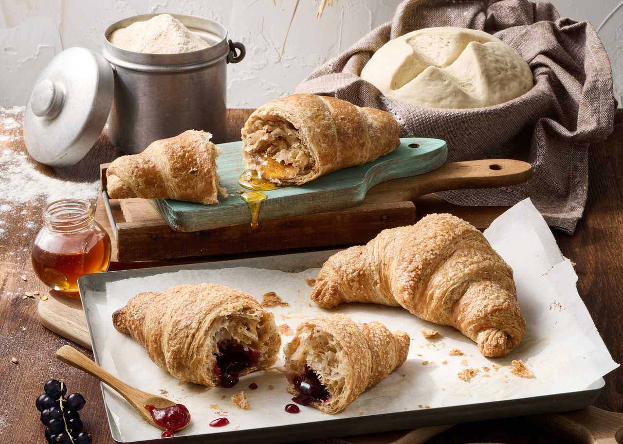 Fonte di fibre: cornetto ai cereali